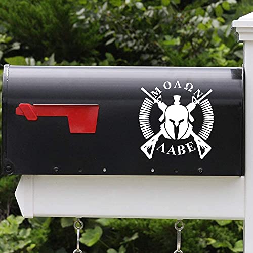 MAZ DISTRIBUTIONS – Molon Labe Sticker – Vinyl Long Lasting Decal for Window– Removable Waterproof Sticker for Waterbottle – Useable Indoor & Outdoor – Easy use for Car & Van – MAZ-408 - Image 3