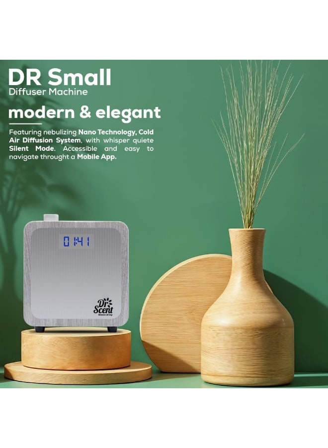 Dr Scent Breeze Of Joy Essential Oil Small Diffuser Fragrance Machine-White - Image 2