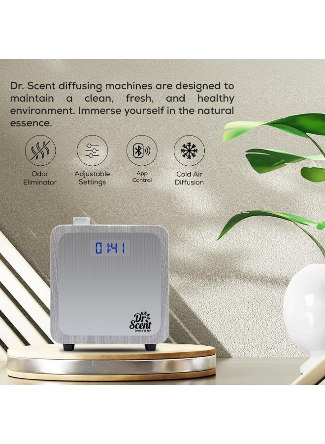 Dr Scent Breeze Of Joy Essential Oil Small Diffuser Fragrance Machine-White - Image 3