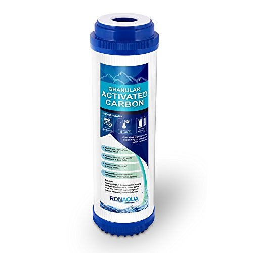 Ronaqua Granular Activated Carbon Water Filter Cartridge by Ronaqua WELL-MATCHED with WFPFC9001, AP117, GAC-10, FXUTC, GAC1 (4 Pack) - Image 2