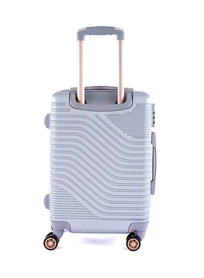 LIMRA Cabin Carry Check-In Luggage Trolley Size 20 inch Silver