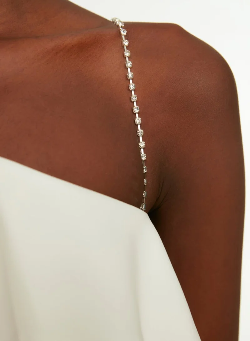trendyol Ruffled One-Shoulder Dress