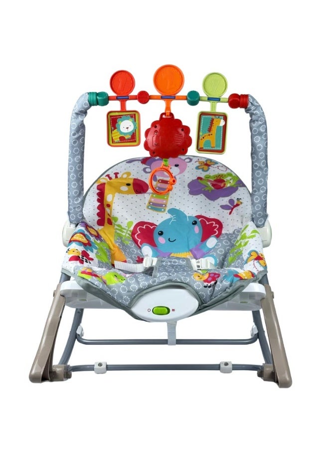 Tiibaby Musical Baby Rocker with Interactive Toys - Image 4
