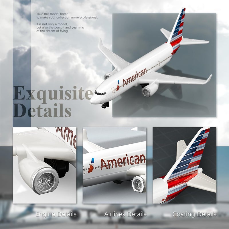 Joylludan 1/400 American Plane Model for Collections and Displays - Image 4