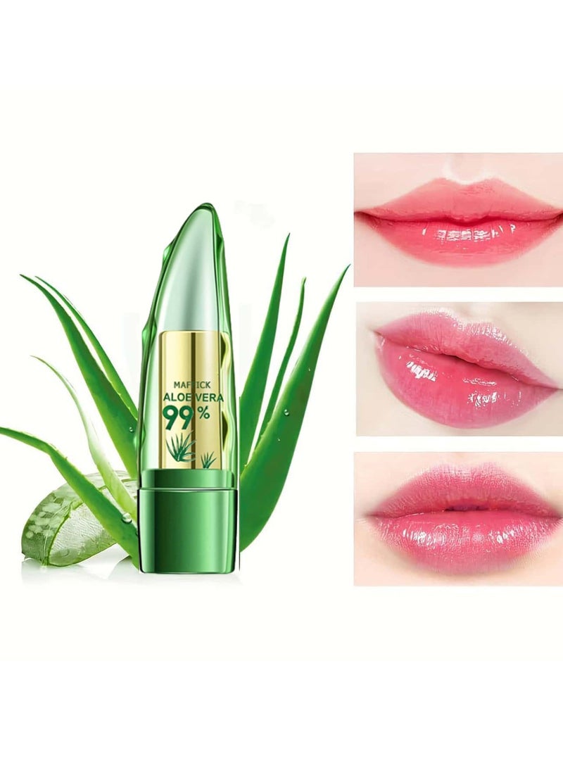 Maffick Aloe Vera Color Changing Lipstick Long Lasting Color Rendering Moisturize Lips - Image 1