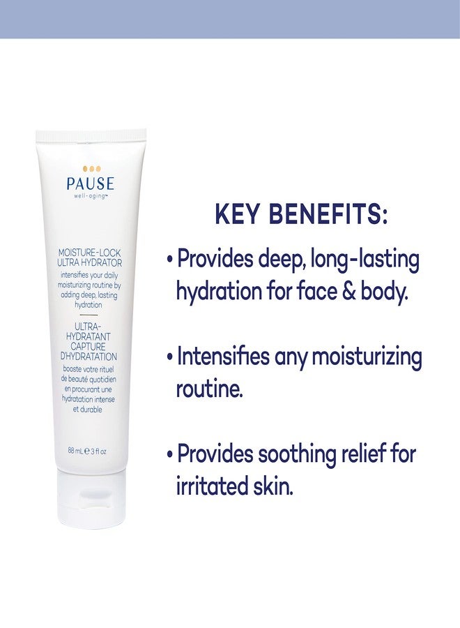 Pause Well-Aging Moisture-Lock Ultra Hydrator Moisturizer Unisex 3 oz - Image 3