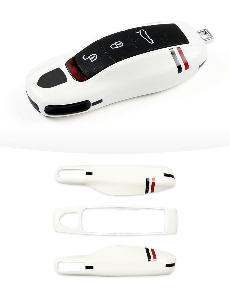 LIMBQS Key Cover Comptatible with Porsche Macan Cayenne Panamera 911, Car Key Protection Keychain (OLD KEY) - Image 2