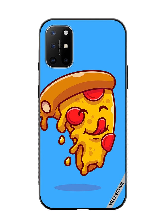 VR CREATIVE Protective Case Cover For OnePlus 8T Pizza Design Multicolour - Image 1