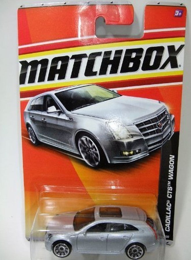ماتش بوكس كاديلاك CTS واجن 2011 Matchbox #37 VIP Silver