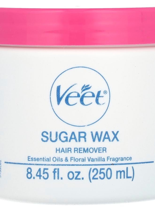 شمع السكر لإزالة الشعر بزيوت أساسية وفانيليا زهرية 14 قطعة