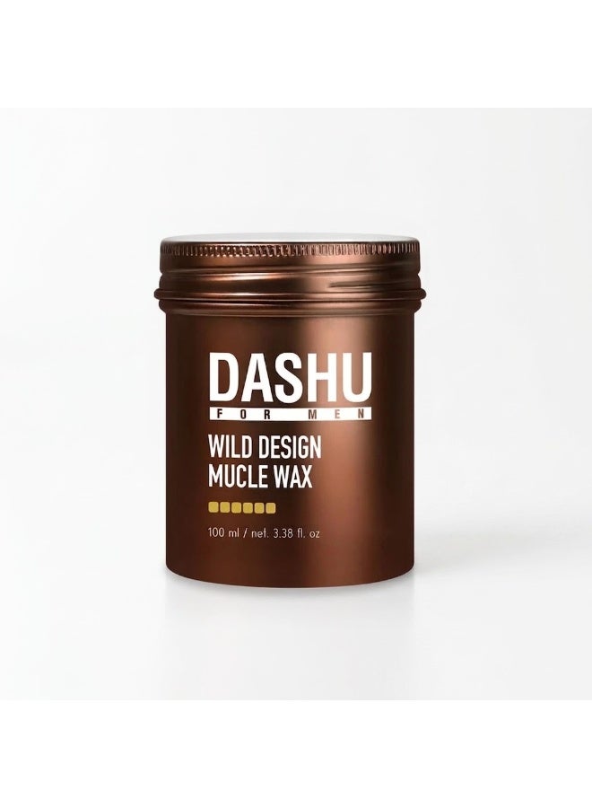 DASHU For Men Wild Design Mucle Hair Wax, 100ml - Image 1