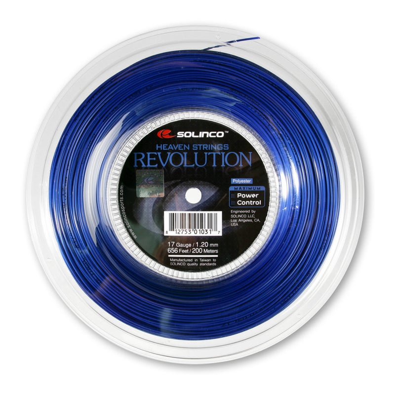 Solinco Revolution Co-Polyester Tennis String Reel 656 ft / 200 m – Maximum Spin, Power & Control – Six-Sided Design, Durable High-Performance Polyester, TruTension Technology 18 - Image 4