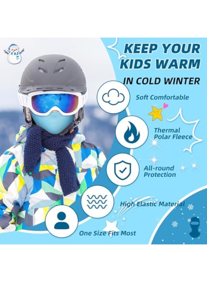 ويست بايكنج قناع وجه الأطفال باكلافا الصيفي مع ميزات تبريد وتغطية للأشعة فوق البنفسجية ، خفيف الوزن ، يستخدم كوشاح للرقبة، مناسب للتزلج وركوب الدراجات وصيد الأسماك، للأولاد والبنات، اللون الأزرق، مقاس موحد - Image 3