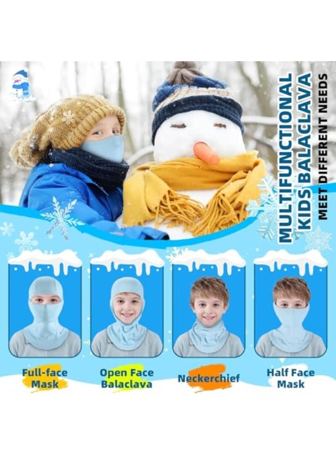 ويست بايكنج قناع وجه الأطفال باكلافا الصيفي مع ميزات تبريد وتغطية للأشعة فوق البنفسجية ، خفيف الوزن ، يستخدم كوشاح للرقبة، مناسب للتزلج وركوب الدراجات وصيد الأسماك، للأولاد والبنات، اللون الأزرق، مقاس موحد - Image 5