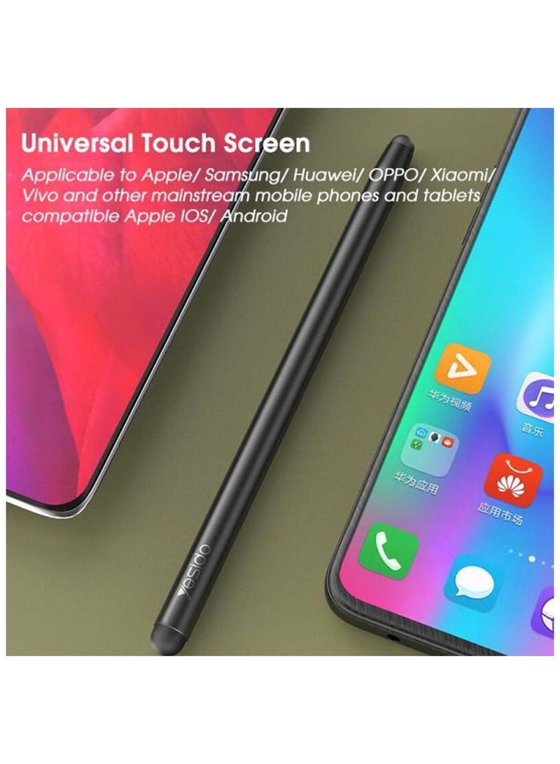 Yesido ST01 Double-Headed Passive Stylus Pen – High Precision Capacitive Touch Screen Pen for Tablets, PCs & Smartphones (Black) - Image 4