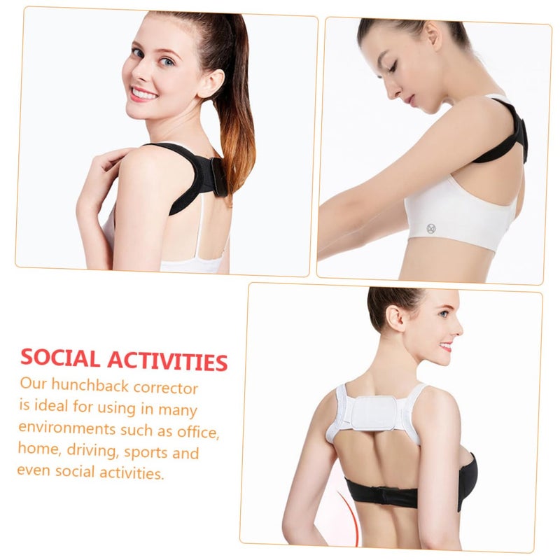Adjustable Posture Corrector Belt Set For Adults Back Support Brace Lightweight Comfortable - Image 5