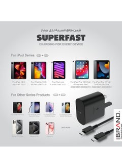 IBRAND 25W PD Fast Charging Travel Adapter with Cable  - Image 3
