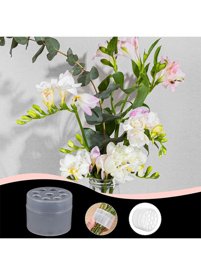 4 Pcs Spiral Ikebana Stem Holder,DIY Bouquet Twister Flower Floral Arrangement Holder Round Flower Arranger Flower Fixed Tools - Image 5