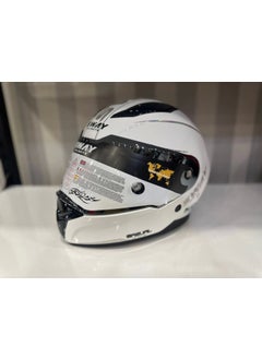 sway Helmet Sw 850 White/silver Full Face  - Image 1