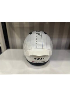 sway Helmet Sw 850 White/silver Full Face  - Image 4