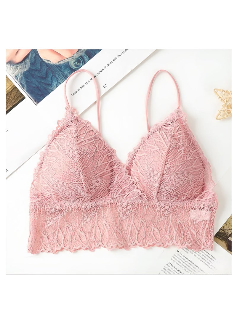 2-Pieces Ladies Lace Tube Top Bra  - Image 5