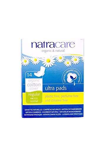 Natracare â€“ Organic Cotton Cover Ultra Pads with Wings -14 Count (Pack of 4) - Image 4