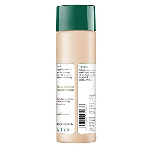 Biotique Heena Leaf Fresh Texture Shampoo and Conditioner with Color for Dark Hair 190 ml - Image 2