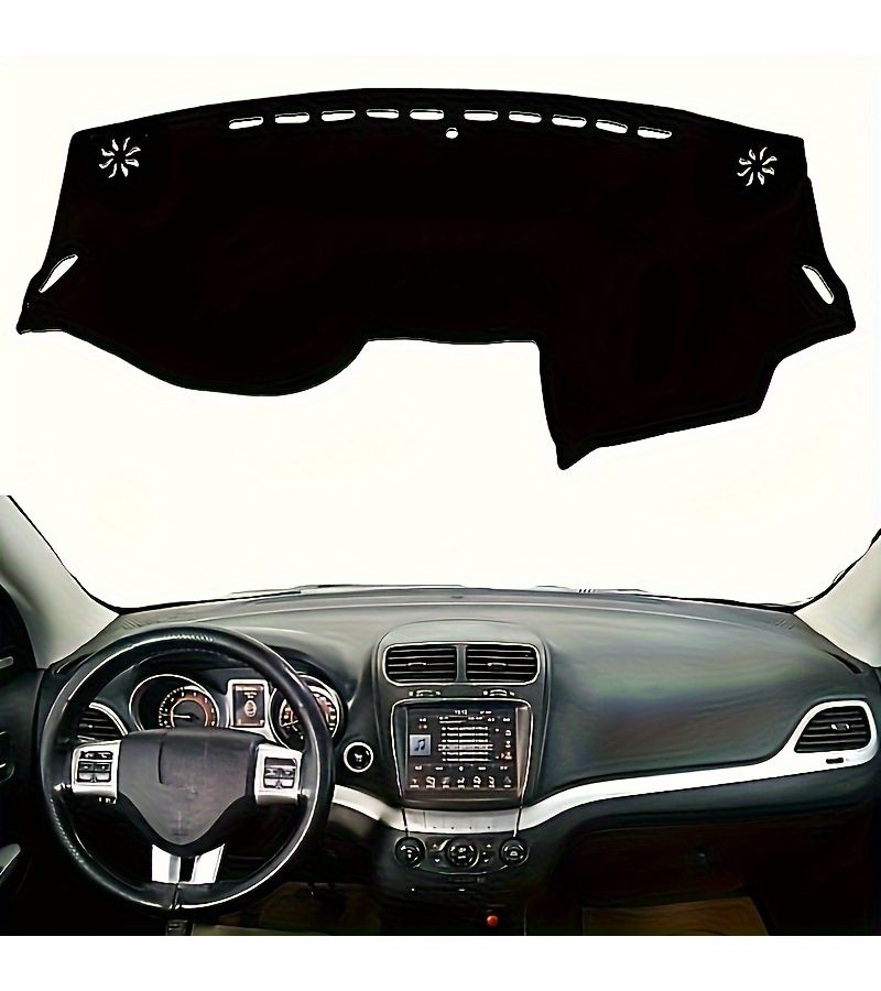 Dashboard Cover for Dodge Journey 2011 2020 Right Hand Drive Dash Mat Non Slip Pad Protector Carpet Replacement Car Parts Black - Image 3
