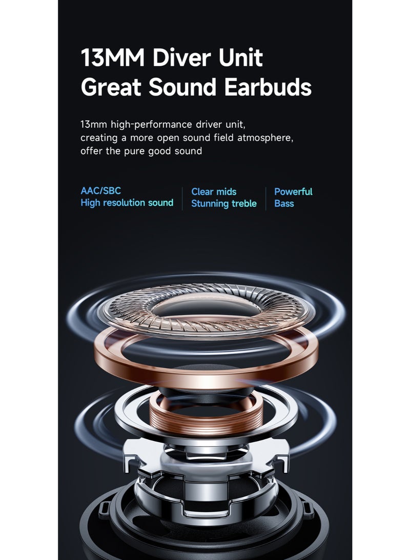 مكدودو Mcdodo سماعات أذن لاسلكية (TWS) B03 بلوتوث 5.0، صوت ستيريو عالي الدقة، عمر بطارية 20 ساعة - Image 4