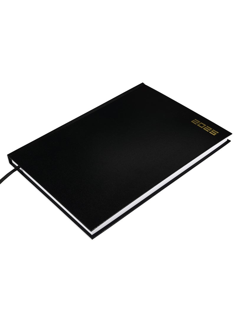 FIS FIS Diary 2025 (English) Black, A4 - FSDI41E25BK  - Image 1