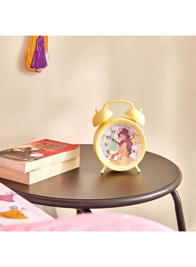 NIBEMINENT Princess Alarm Clock Yellow 12.7x10cm - Image 2