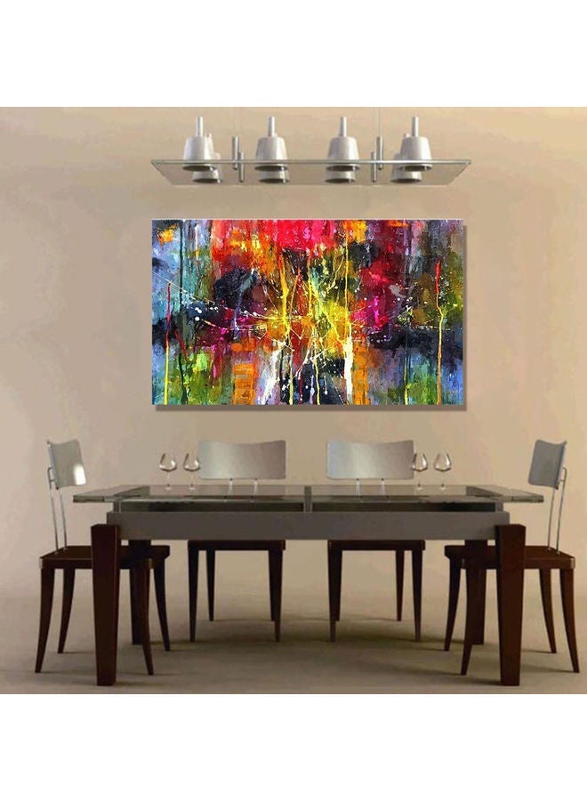 نيبمينينت Abstract Wall Painting Multicolour 31.5x19.7x0.1ininch - Image 5