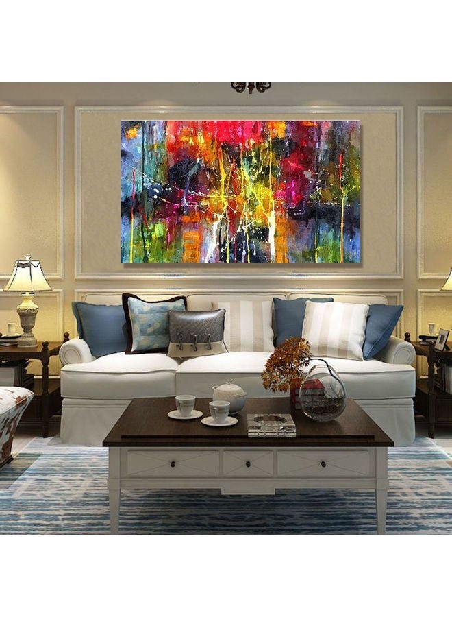 نيبمينينت Abstract Wall Painting Multicolour 31.5x19.7x0.1ininch - Image 4