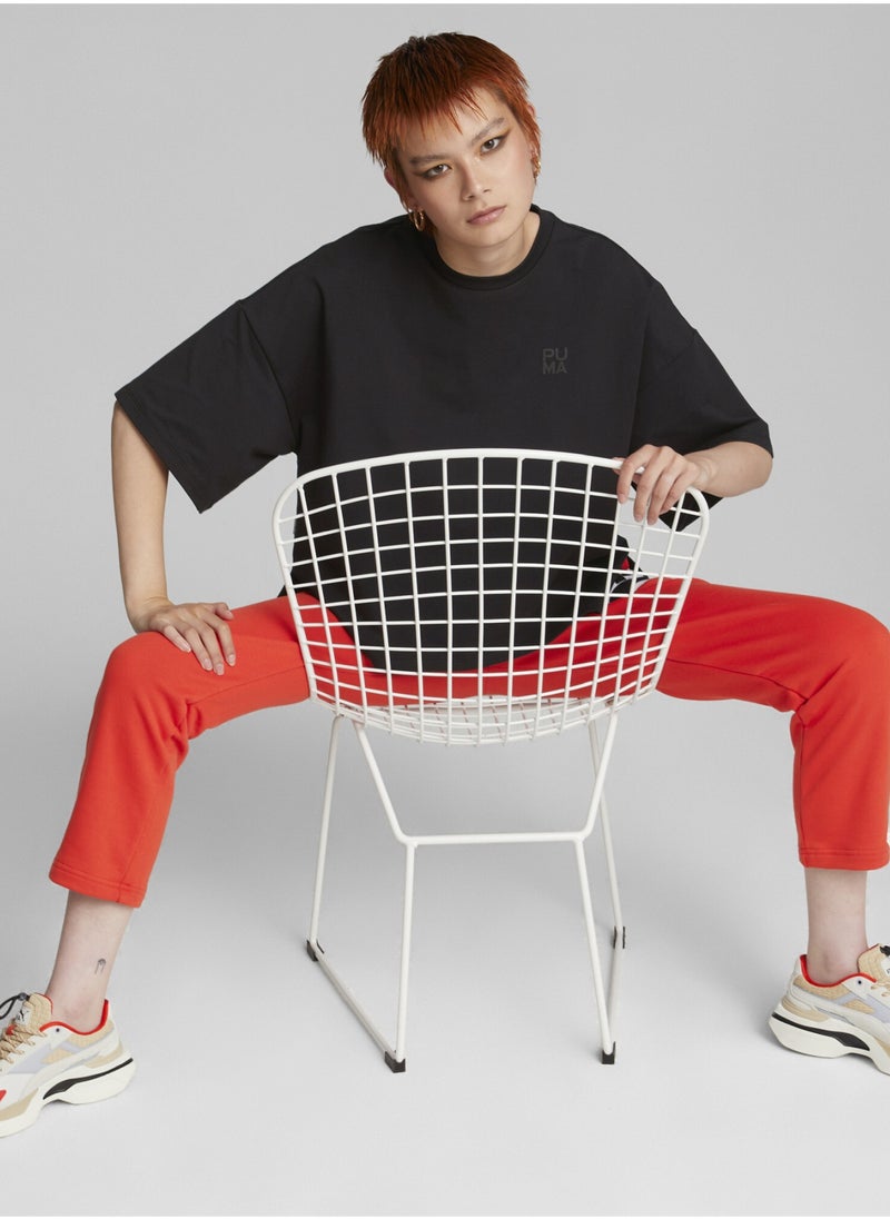 PUMA Team French Terry Womens Sweatpants  - Image 5