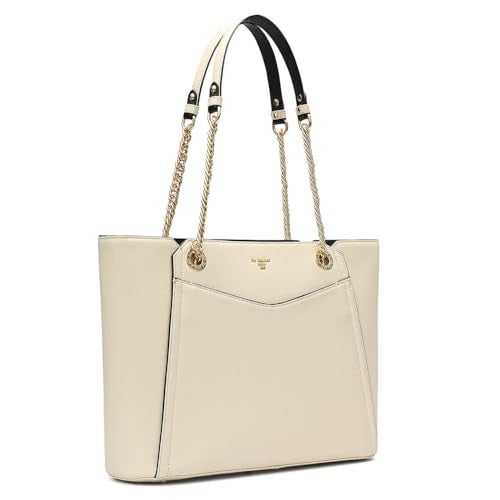 Da Milano Leather White Shoulder Bag for Women - Image 2