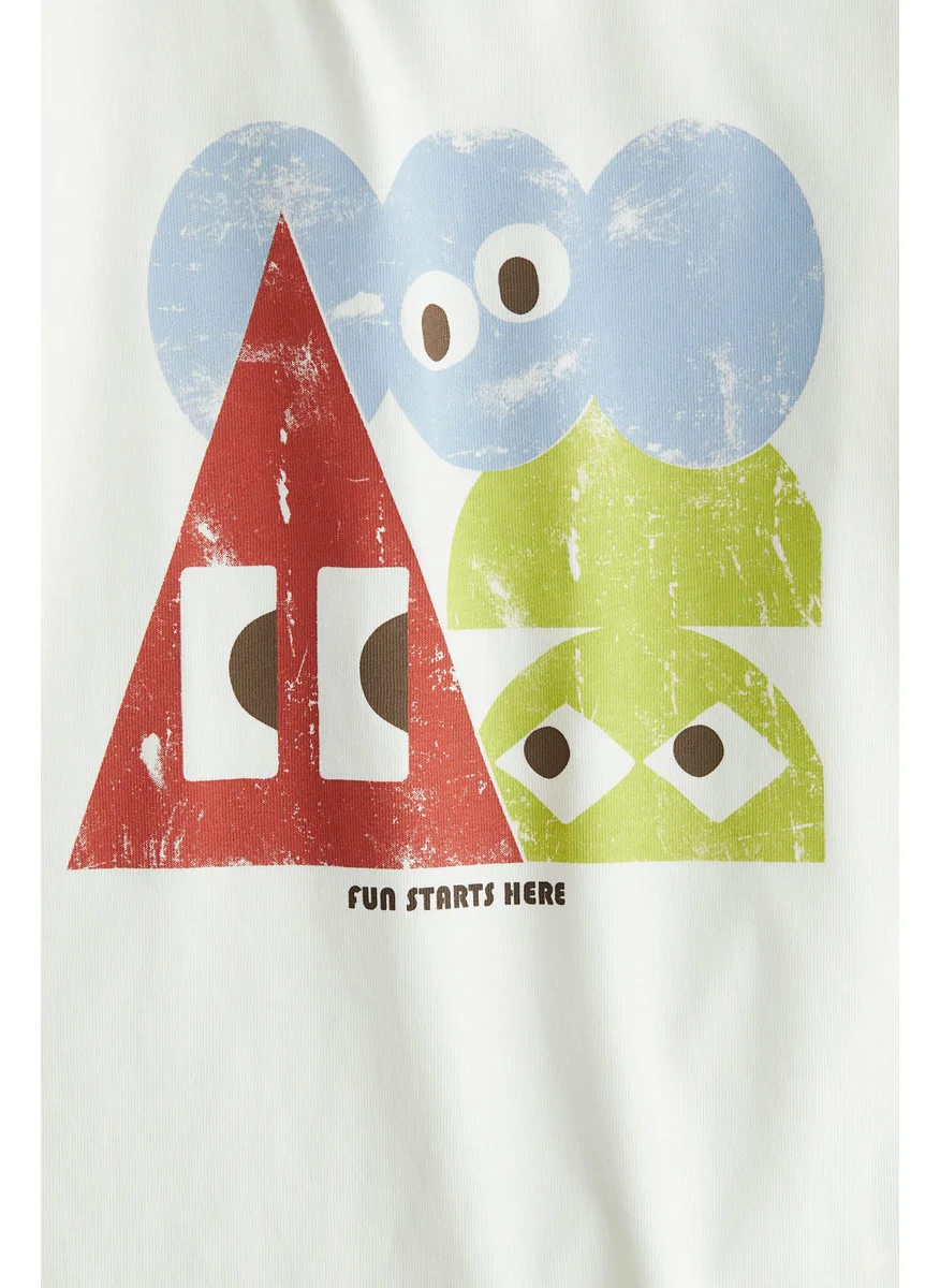 اتش اند ام Loose-Fit Cotton T-Shirt