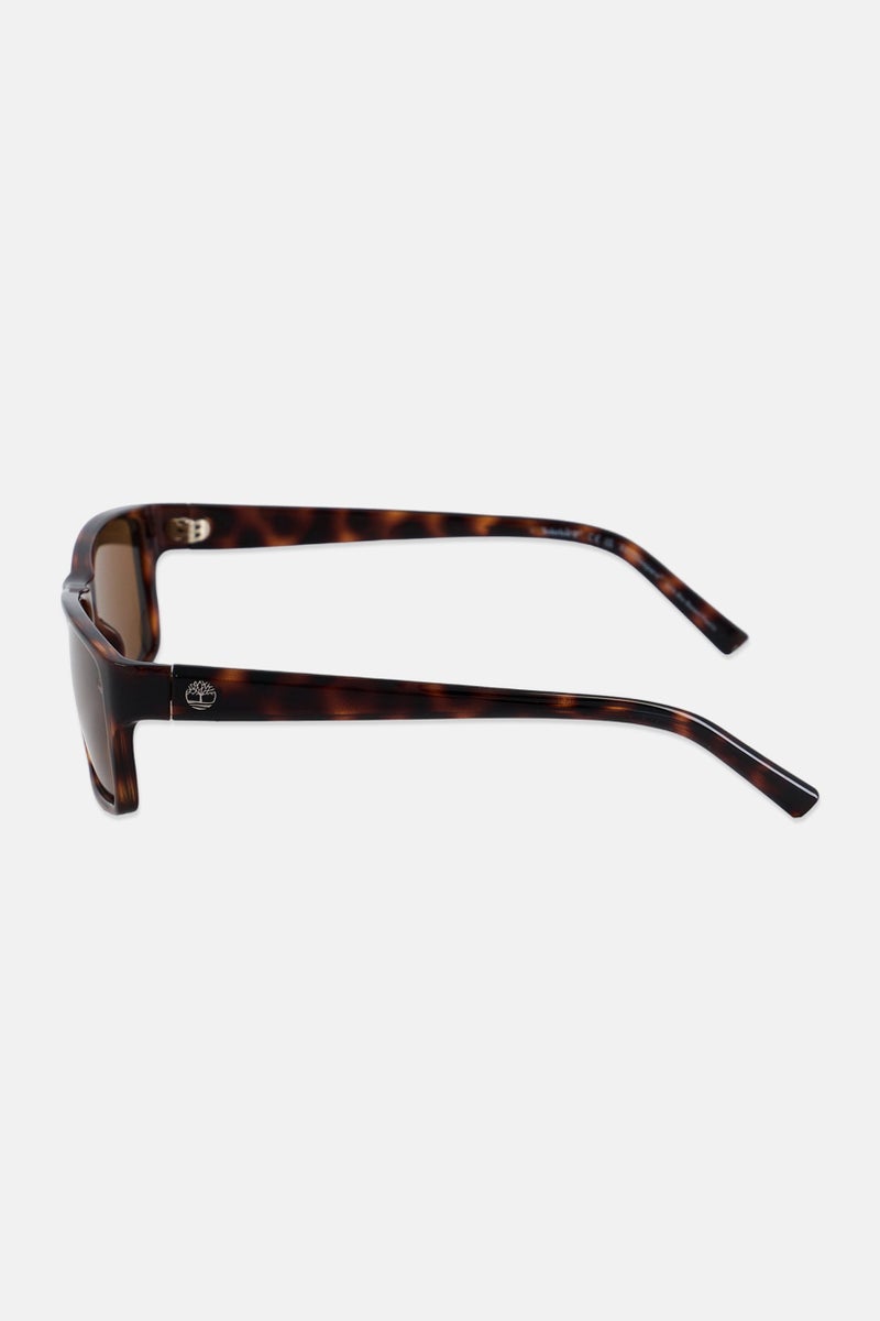 Timberland Men TB9297 Rectangle Sunglasses, Brown - Image 4
