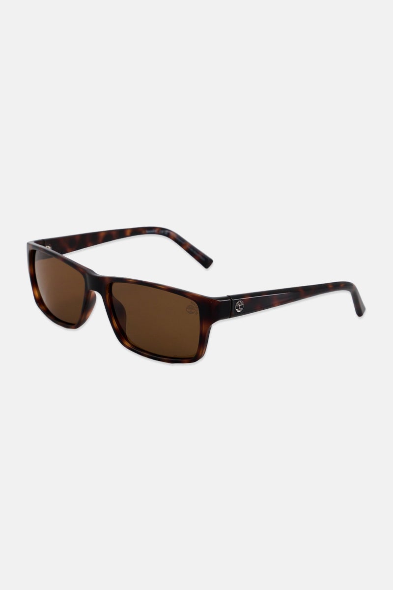 Timberland Men TB9297 Rectangle Sunglasses, Brown - Image 3