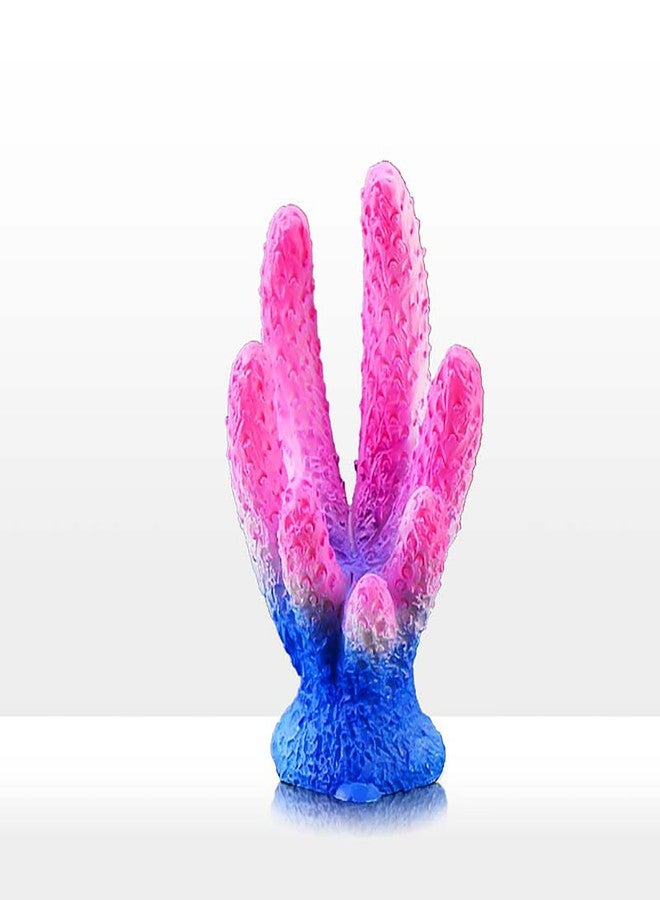 SUSOYAOCHEN Artificial Coral Plant Aquarium Decorations, Style B, 4 Pcs - Image 4