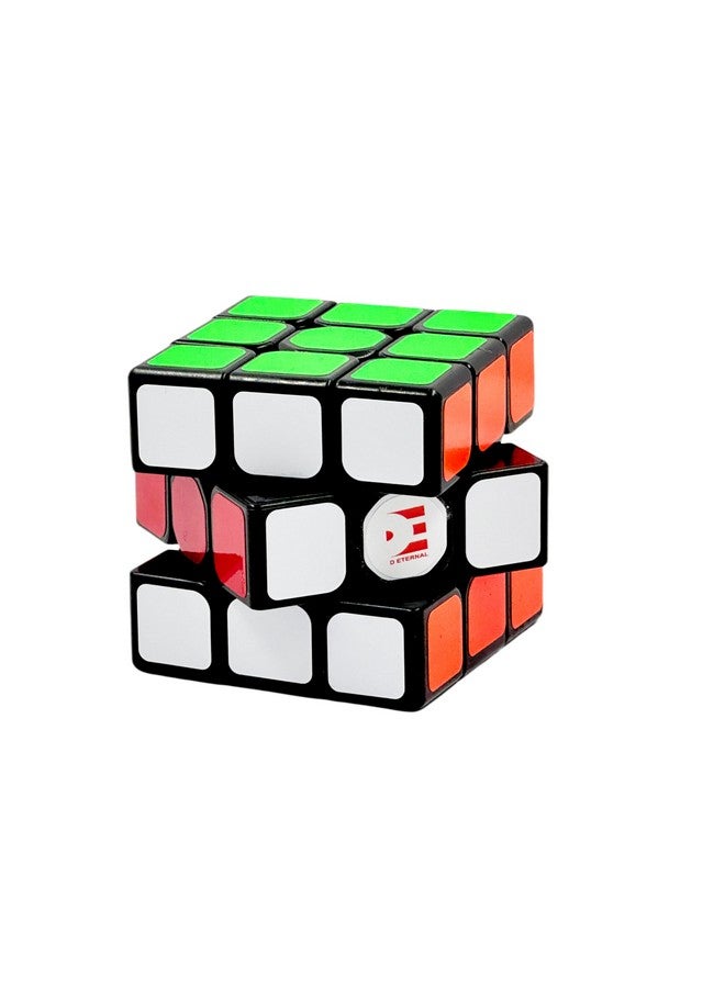 D ETERNAL Magnity Pro Magnetic 3M Cube 3x3 (Magnetic) Stickerless Magic Speed Magnet Cube Puzzle Game (Magnity PRO 3x3 Black) - Image 1