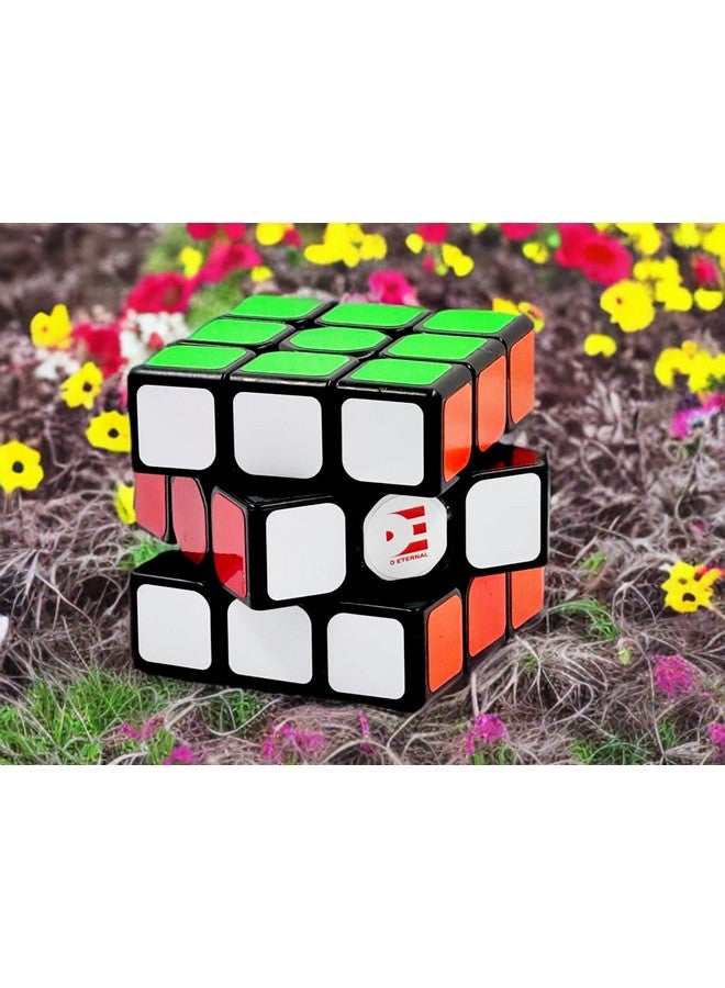 D ETERNAL Magnity Pro Magnetic 3M Cube 3x3 (Magnetic) Stickerless Magic Speed Magnet Cube Puzzle Game (Magnity PRO 3x3 Black) - Image 3