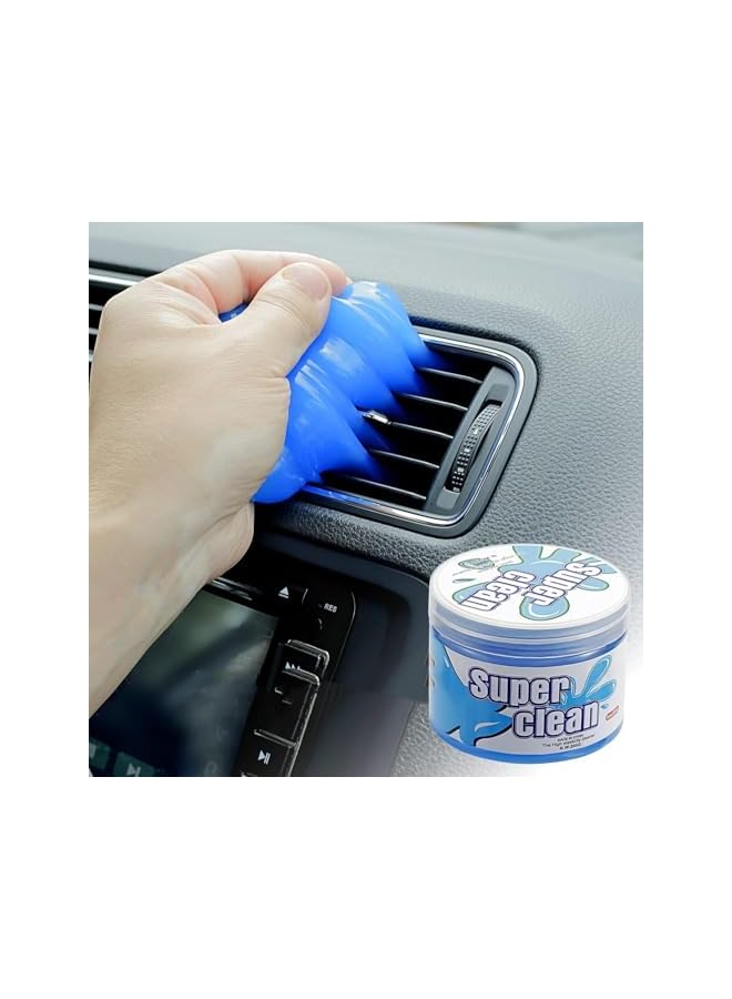 PROMASS Car Cleaning Gel, Car Detail Tool Cleaning Gel, Car Interior Putty Cleaner, Universal Keyboard Notebook Cleaning Gel Magic Cleaning Mud 160g Blue .  - Image 2