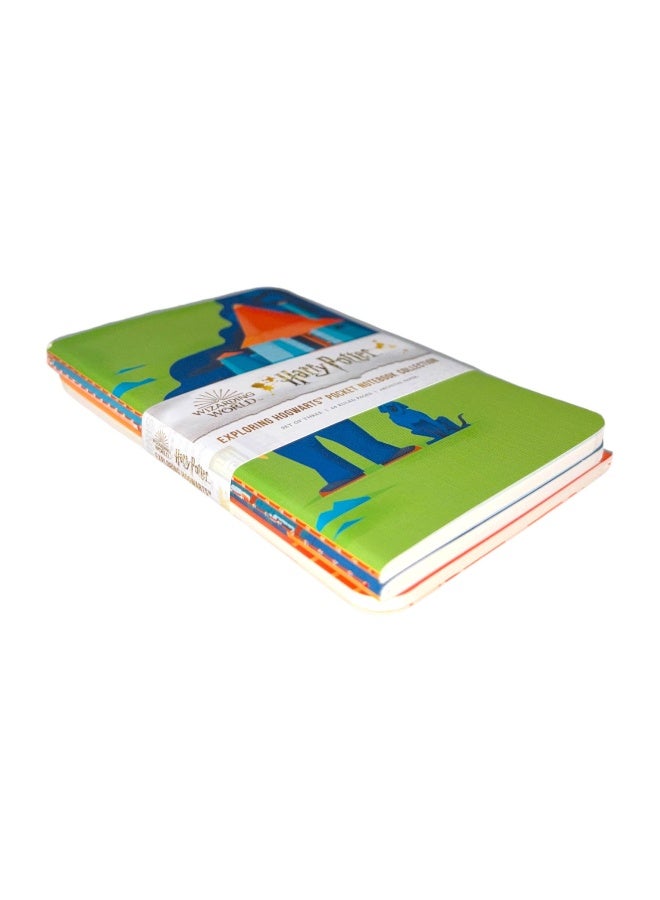 Harry Potter: Exploring Hogwarts Sewn Pocket Notebook Collection (Set Of 3)  - Image 2