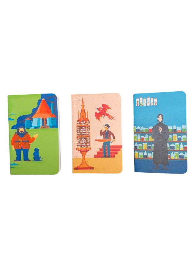 Harry Potter: Exploring Hogwarts Sewn Pocket Notebook Collection (Set Of 3)  - Image 3