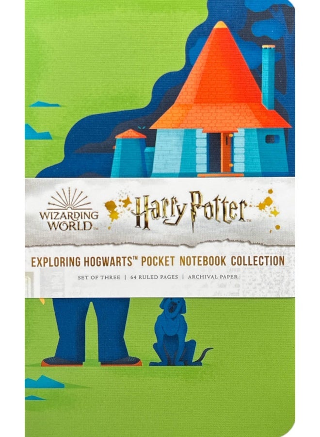 Harry Potter: Exploring Hogwarts Sewn Pocket Notebook Collection (Set Of 3)  - Image 1