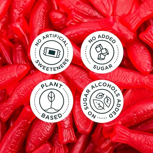 SmartSweets Sweet Fish Low Sugar Gummy Candy 3g Low Calorie 130 GlutenFree 18oz Pack of 12 Packaging may vary - Image 5