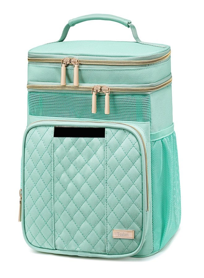 Tealari Large Toiletry Bag for Women Men,Bathroom Bag,Water Resistant Shower Bag,Makeup Bag,Portable Shower Caddy for College Dorm,Hanging Travel Toiletry Bag with Transparent Waterproof Phone Pocket - Image 1