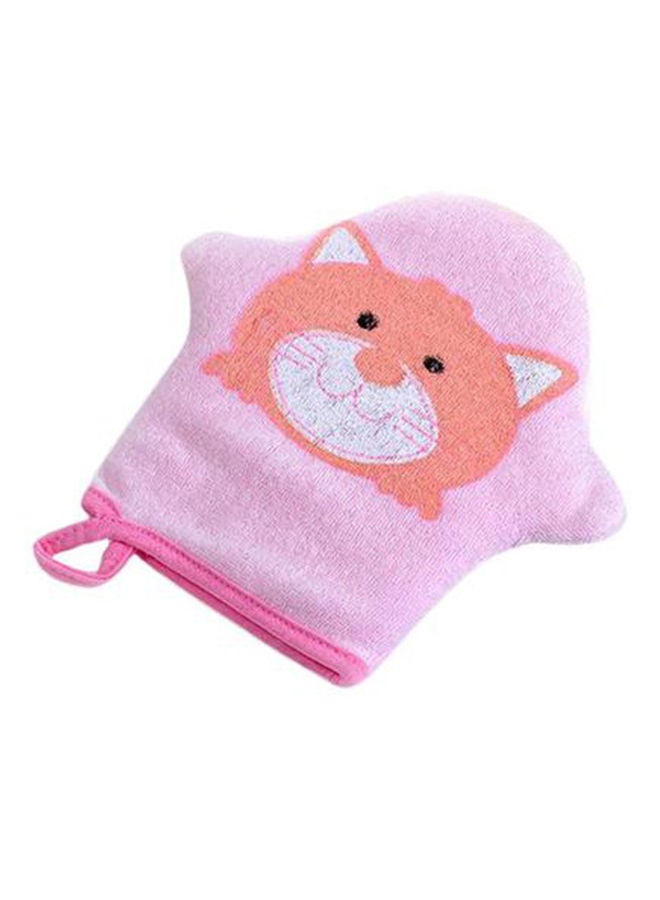 NIBEMINENT Puppet Cat Shaped Cotton Bath Gloves 