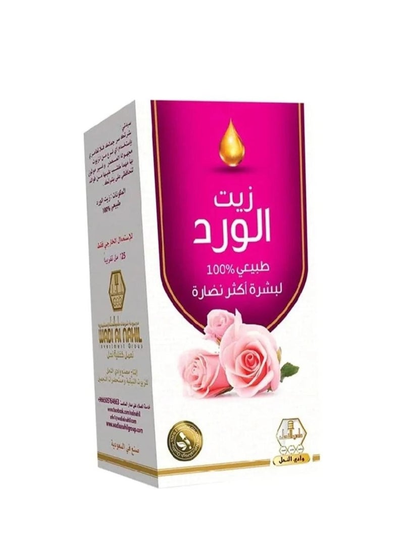 Wadi Al Khaleej Rose oil 125 milliliters  - Image 2