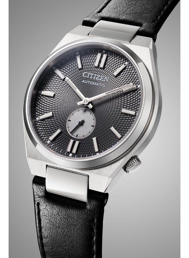 CITIZEN Men's Calf Leather Tsuyosa Small Second Hand Watch NK5010-01H - 40 mm - Image 4